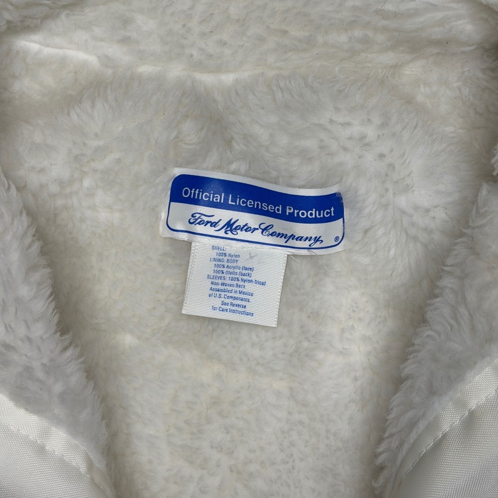 Vintage Ford Cobra USA flag white jacket - Picture 8 of 8